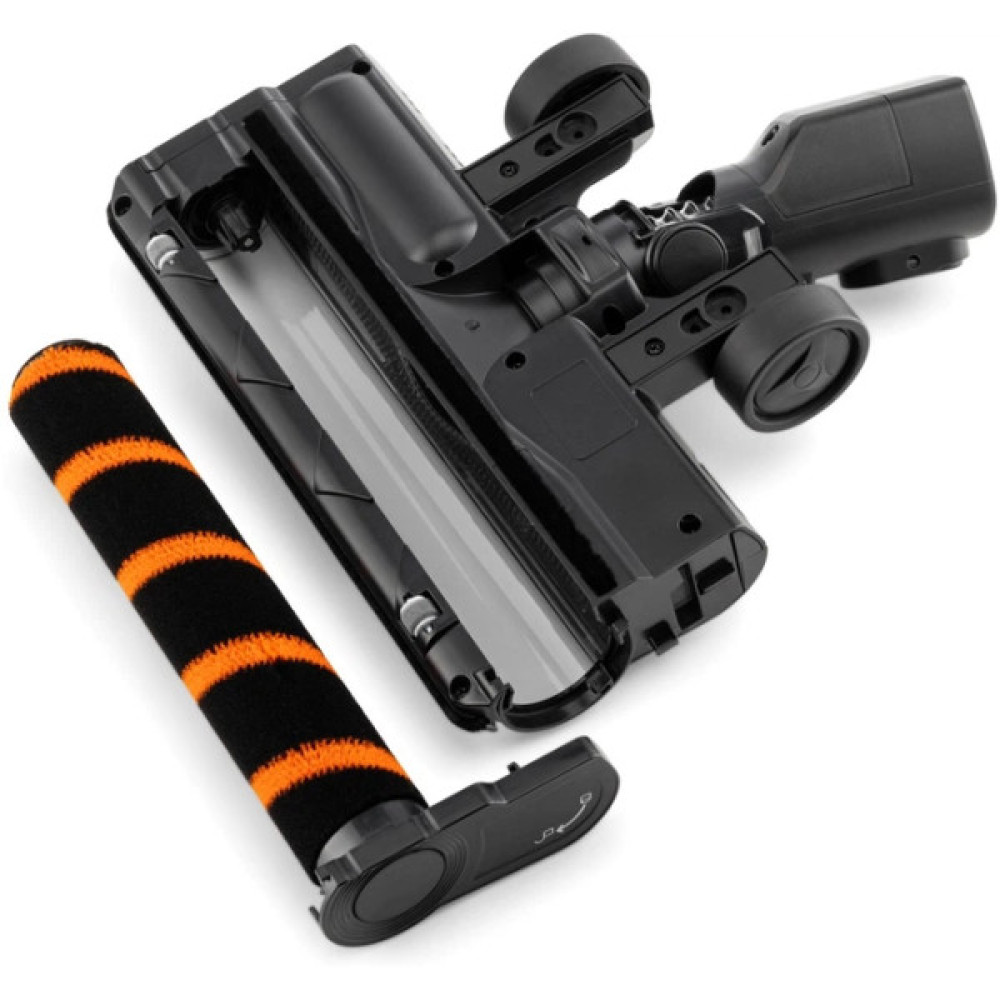 Пилосос Gorenje бездротовий, 190Вт, конт пил -0.6л, автон. робота до 60хв, HEPA, підсвічування, індикатор, турбощітка, антрацит