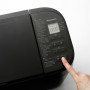 Хлібопічка Panasonic 550Вт, програм-28, макс.вага -1.25кг, форма-прямокутник, пластик, чорний