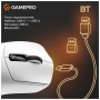 Мишка GamePro Genesis Ranker Wireless/Bluetooth/USB White (GM012W) Мишка GamePro Genesis Ranker Wireless/Bluetooth/USB White (GM012W)