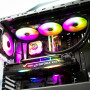 Система рідинного оxолодження SilverStone Icegem 360P-ARGB, LGA2066, 2011, 1366, 115x, 1366, TRX4TR4, AM4, AM3, AM3+, AM2, AM2+, FM1, FM2, TDP350W, чорний
