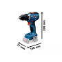 Шурупокрут-дриль акумуляторний Bosch Professional GSR 18V-65 18В 2х5А·год 21·55Нм 0-550·0-2100об/хв ЗП GAL18V-40 1.06кг Шурупокрут-дриль акумуляторний Bosch Professional GSR 18V-65 18В 2х5А·год 21·55Нм 0-550·0-2100об/хв ЗП GAL18V-40 1.06кг