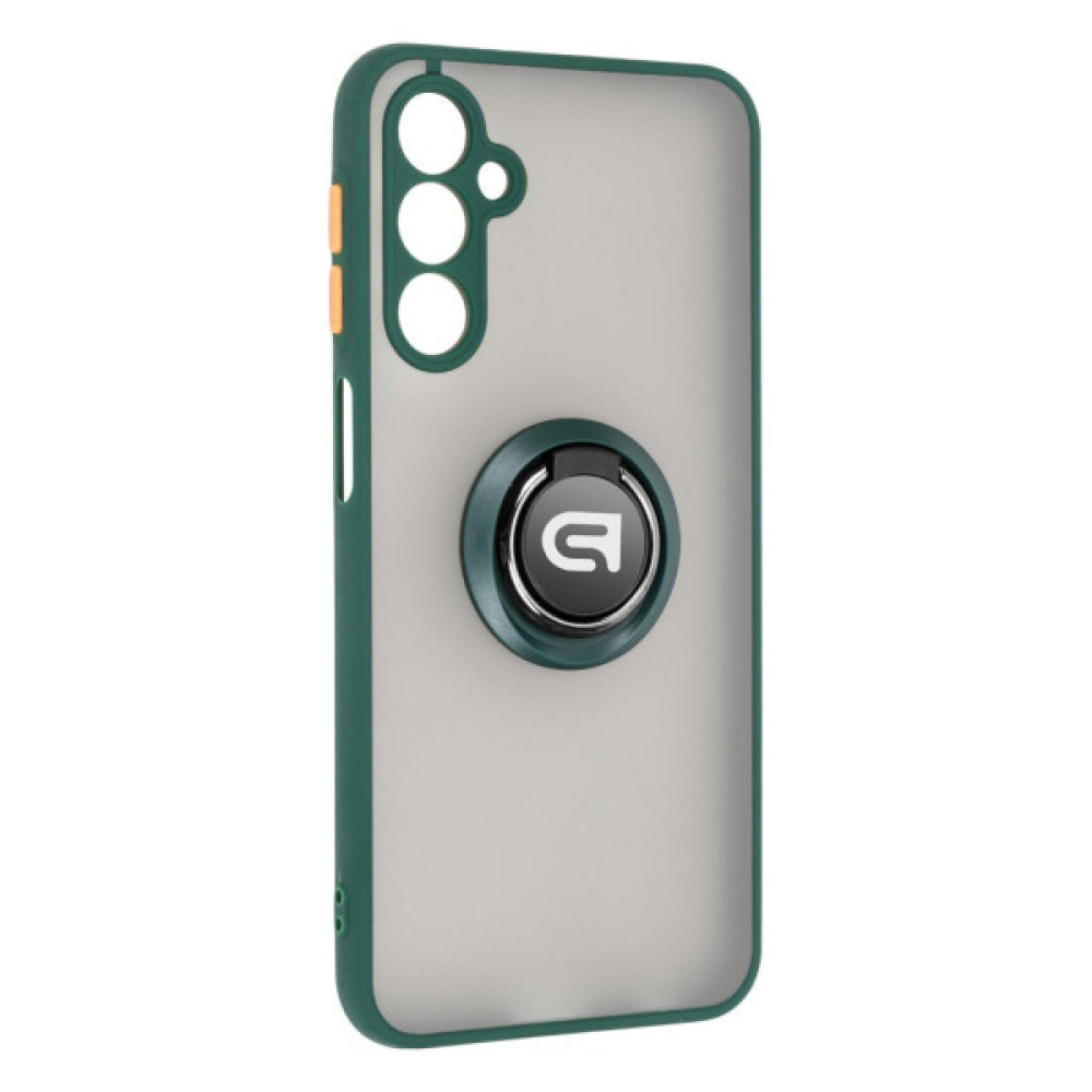 Чохол до мобільного телефона Armorstandart Frosted Matte Ring Samsung M34 5G (M346) Dark Green (ARM72767)