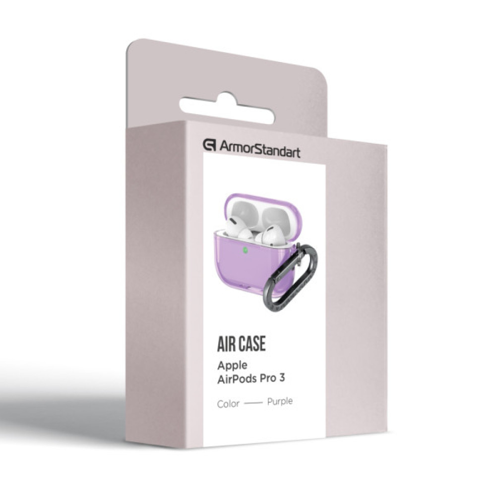 Чохол для навушників Armorstandart Air для Apple Airpods Pro 3 Purple (ARM88269) (ARM88269)