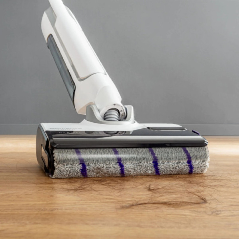 Пилосос Rowenta безпровідний миючий X-Clean 10, 200Вт, конт пил -0.67л, конт для води-0.73л, автон. робота до 60хв, вага-4.15кг, НЕРА, білий