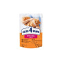 Вологий корм для кішок Club 4 Paws Для дорослих котів з телятиною в соусі 85 г (4820269143012)