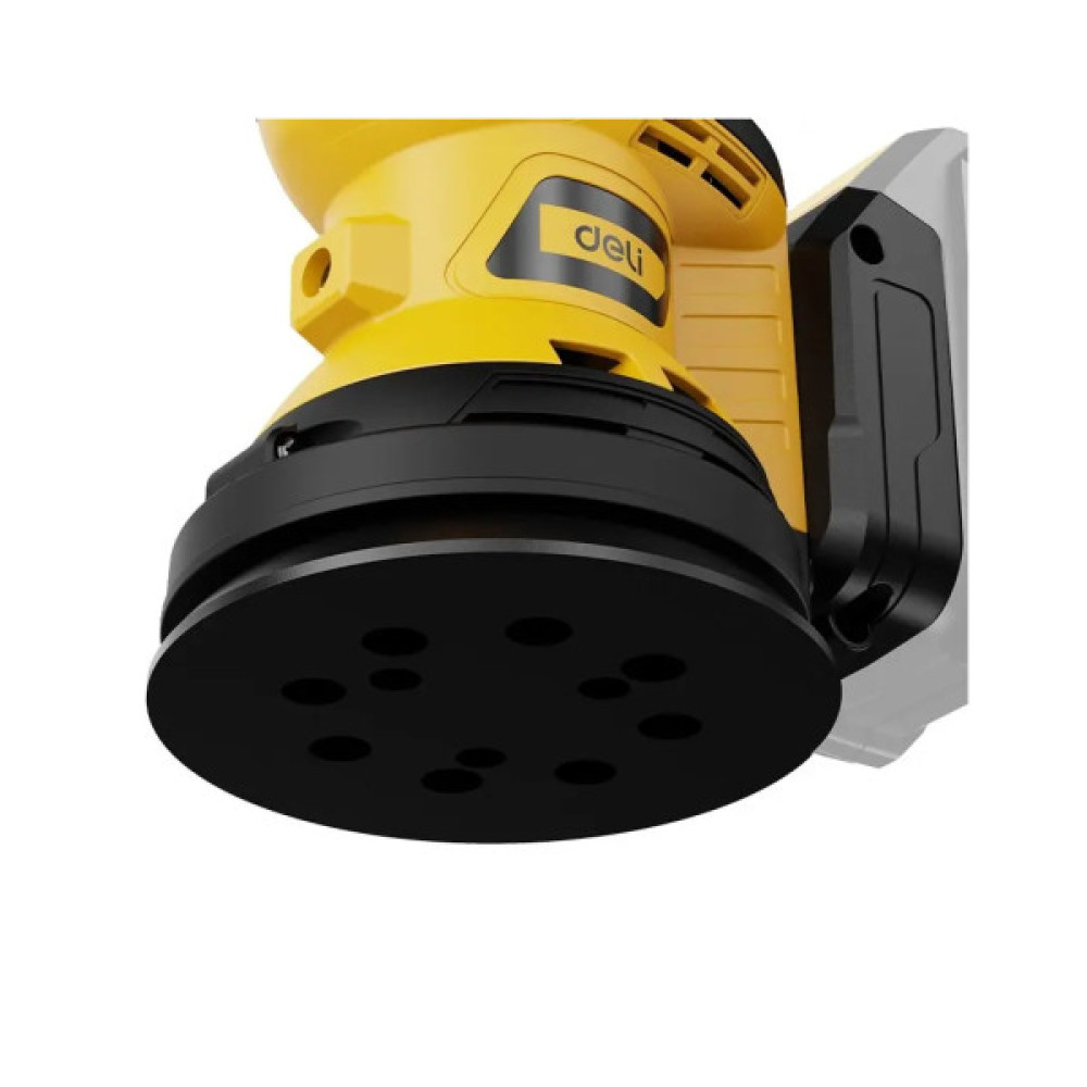 Шліфувальна машина Deli 20V, 125 мм (без АКБ та ЗП) (EDC891Z)