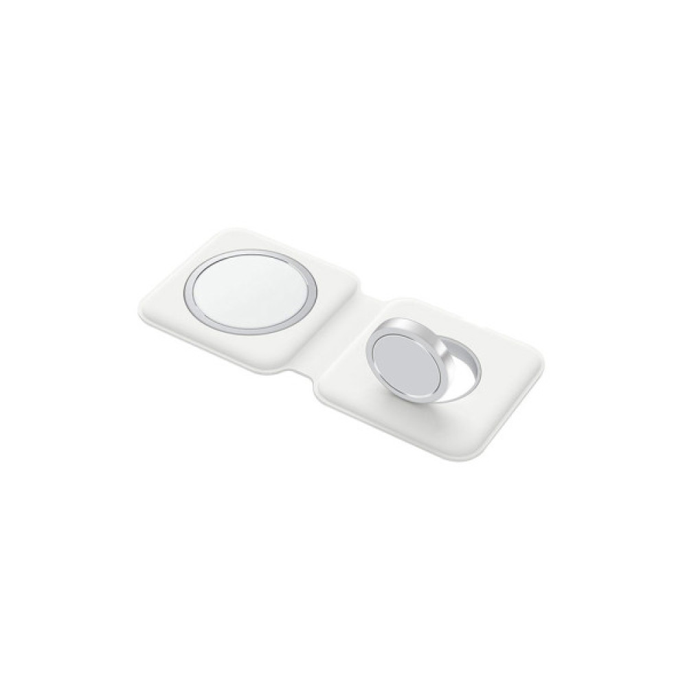 Зарядний пристрій ColorWay MagSafe Duo Charger 15W for iPhone (White) (CW-CHW32Q-WT)
