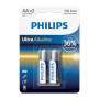 Батарейка Philips LR06 Ultra Alkaline * 2 (LR6E2B/10) Батарейка Philips LR06 Ultra Alkaline * 2 (LR6E2B/10)