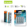 Батарейка ColorWay AA LR6 Alkaline Power (лужні) * 8 blister (CW-BALR06-8BL) Батарейка ColorWay AA LR6 Alkaline Power (лужні) * 8 blister (CW-BALR06-8BL)