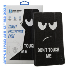 Чохол до планшета BeCover Smart Case Apple iPad Air 13" M2/M3 (2024/2025) Don't Touch (711617) Чохол до планшета BeCover Smart Case Apple iPad Air 13" M2/M3 (2024/2025) Don't Touch (711617)