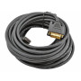 Кабель мультимедійний HDMI M to DVI M 0.5m 18+1pin Cablexpert (CC-HDMI-DVI-0.5M)
