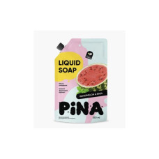 Рідке мило Pina Watermelon and basil Дой-пак 550 мл (4820287020494)