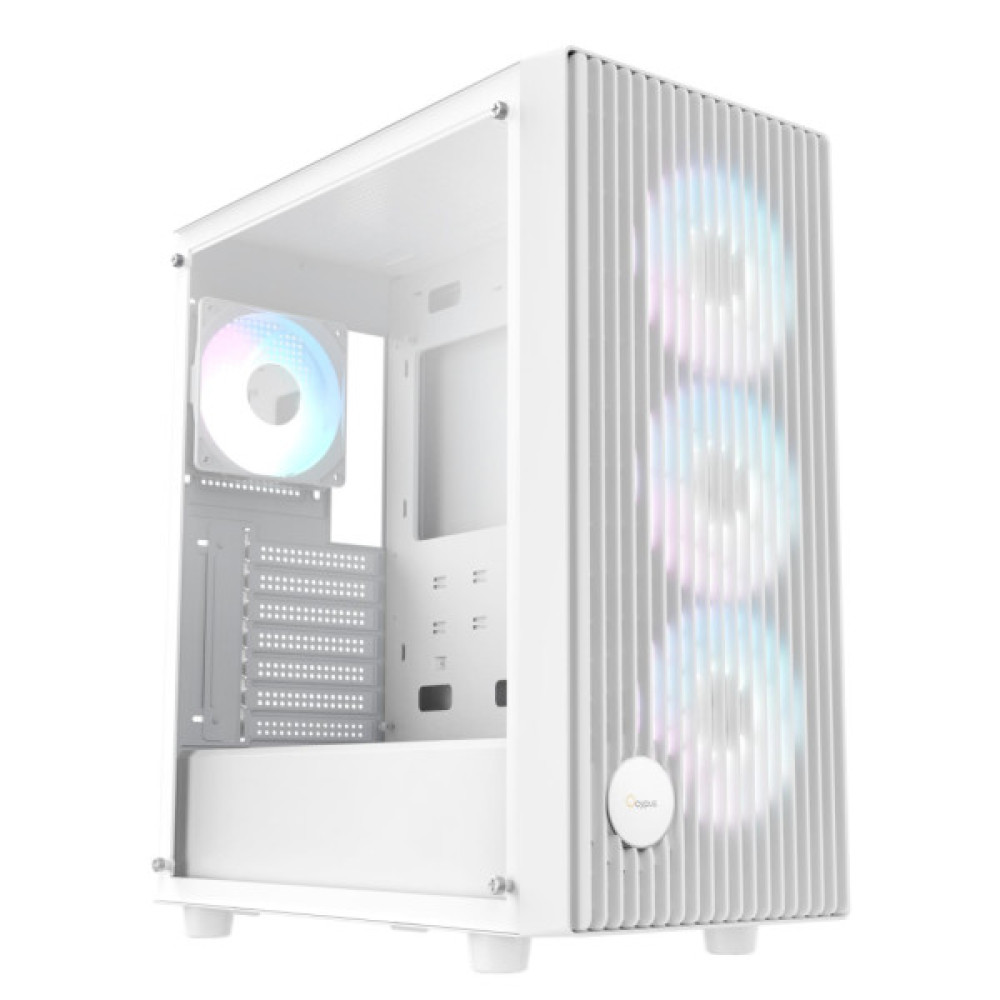 Корпус OCYPUS GAMMA C70 WH ARGB (GAMMA-C70-WHG400XX-GL)