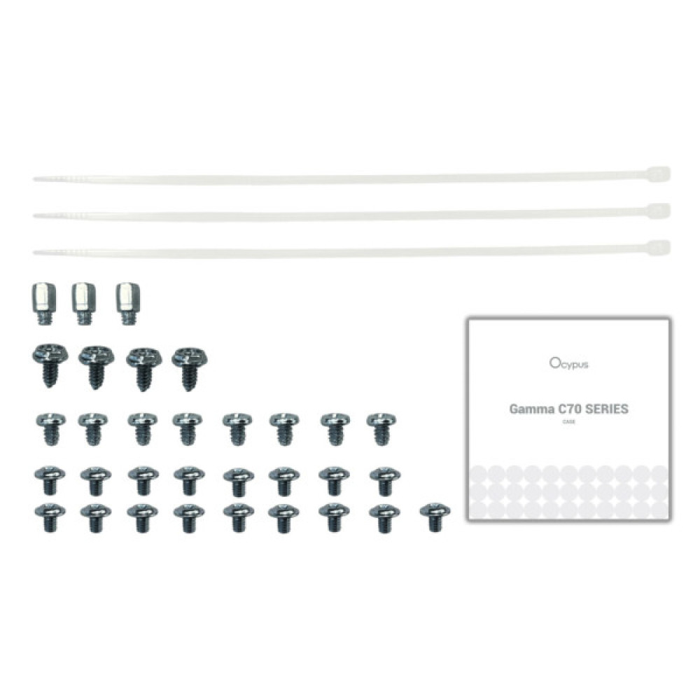 Корпус OCYPUS GAMMA C70 WH ARGB (GAMMA-C70-WHG400XX-GL)