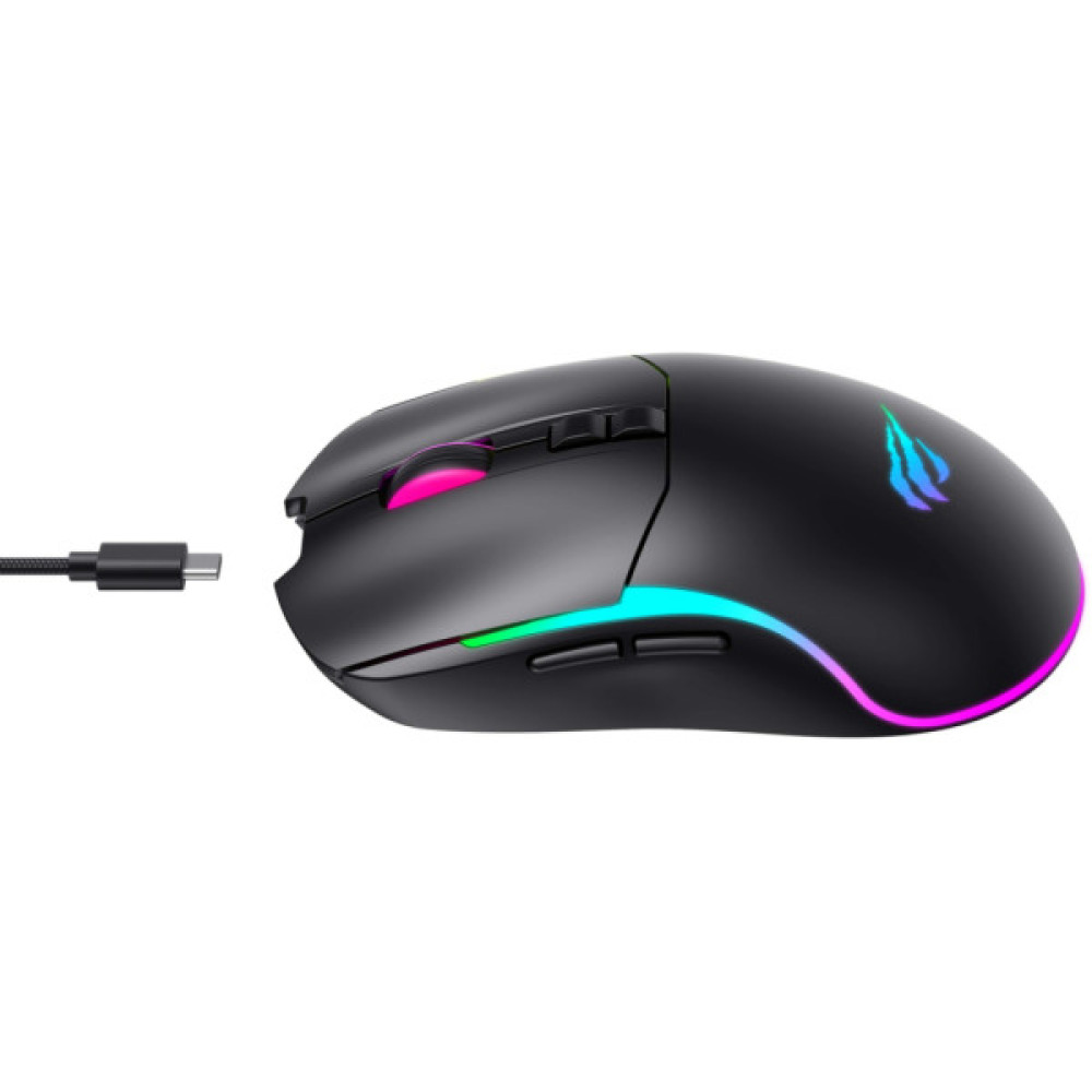 Мишка Havit MS1020WB Wireless Black (6939119027353)