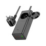 Зарядний пристрій HOCO NS4 Sharp desktop socket 2xUSB-C + USB-A PD65W Black (6942007617352)