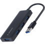Концентратор Gembird 4 x USB 3.1 (UHB-U3P4-03) Концентратор Gembird 4 x USB 3.1 (UHB-U3P4-03)