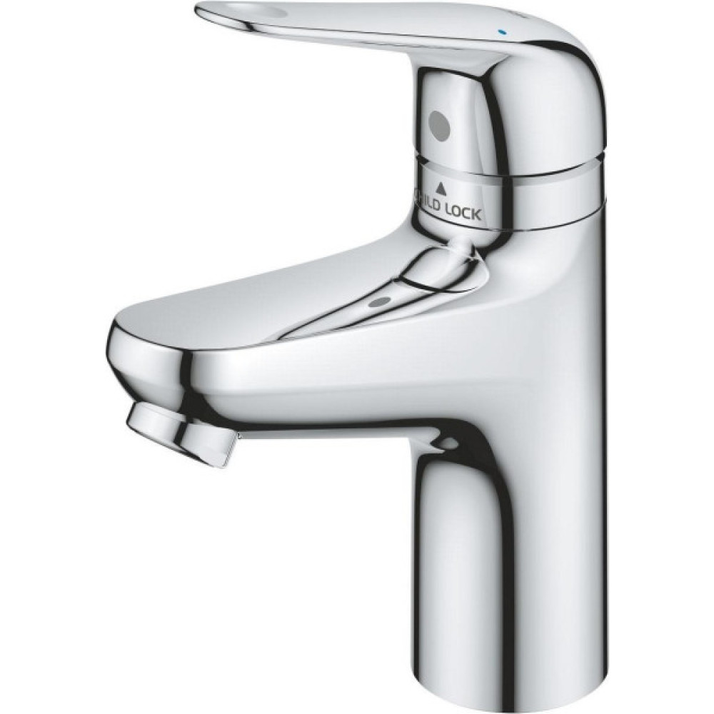 Змішувач для раковини Grohe Swift  довж. виливу - 82мм, неповоротний, 1 важіль, хром