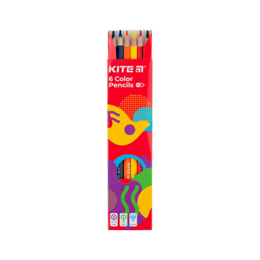 Олівці кольорові Kite Fantasy 6 кольорів (K22-050-2)