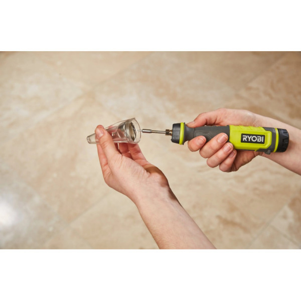Паяльник акумуляторний Ryobi USB Lithium RSI4-120G 4В 2А·год 460°С світлодіодне підсвічування 0.1кг