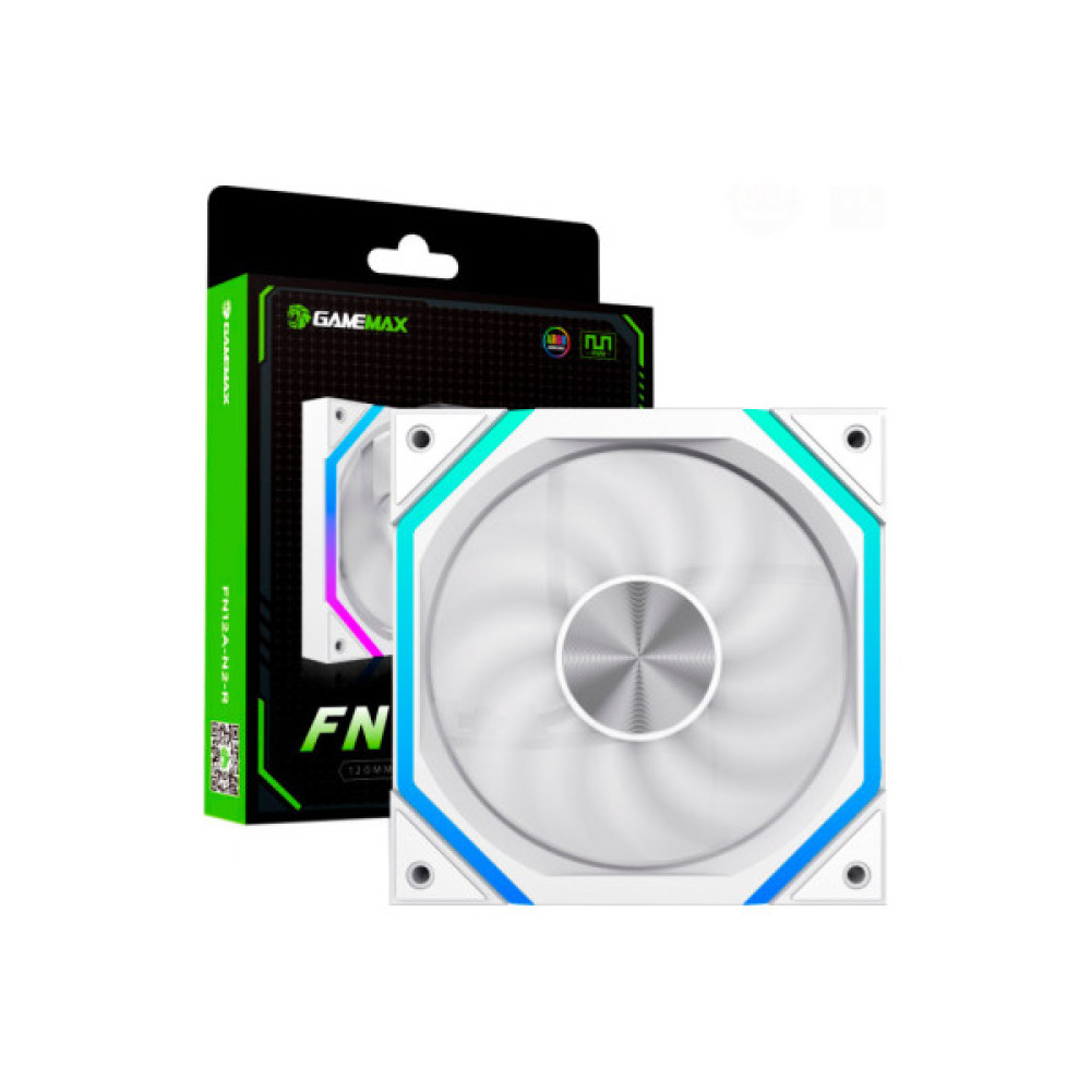 Кулер до корпусу Gamemax FN12A-N2-W