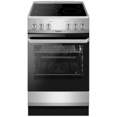 Плита Hansa електрична склокерамічна, 50х60см, 62л, нержавіюча сталь