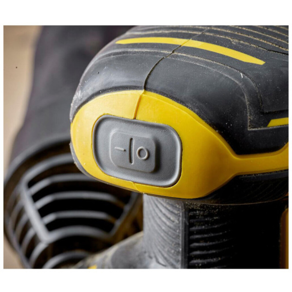 Шліфувальна машина Stanley ексцентрикова акумуляторна FatMax, безщіткова, Li-Ion 18В, 2Ah, 125 мм, 12000 об/хв (SFMCW220D1S)