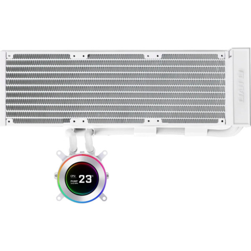 Система рідинного охолодження Lian Li HydroShift II LCD-C 360CL, White (G89.GHS2LCD36RW.00)