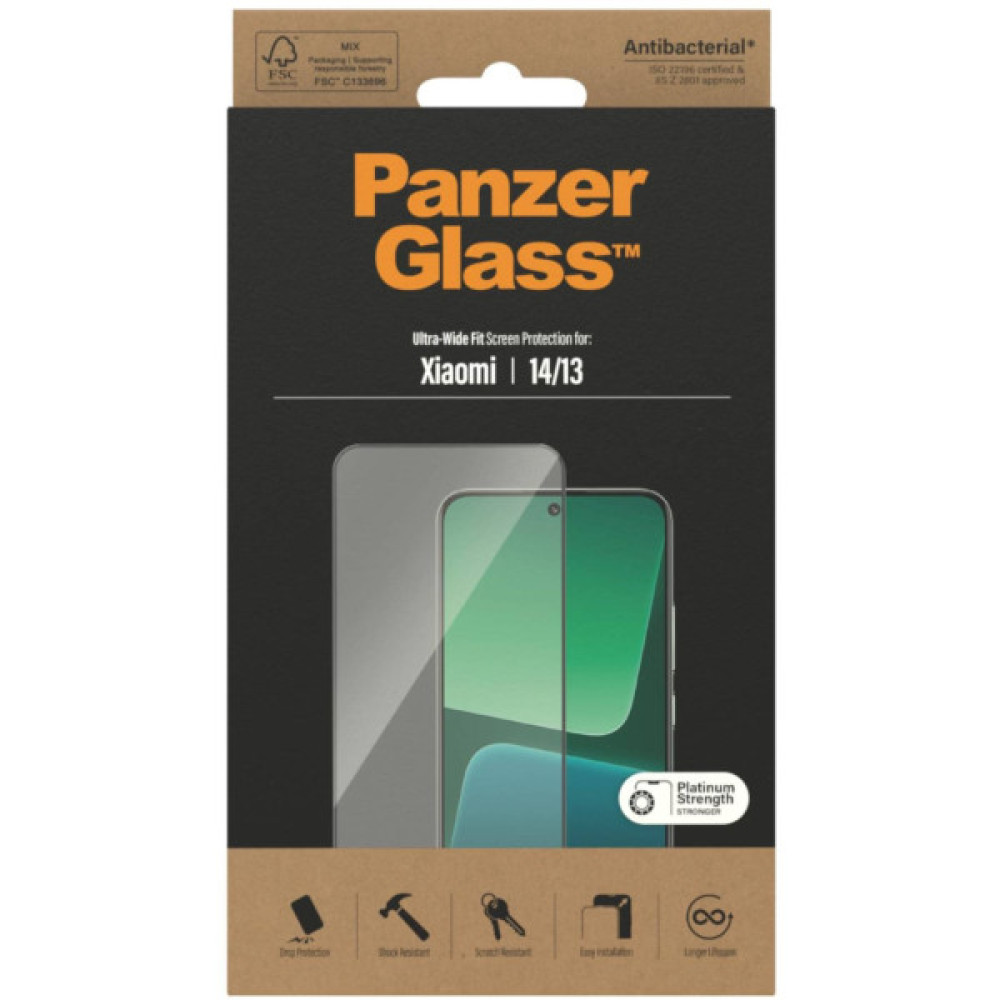 Скло захисне PANZERGLASS Xiaomi 14 | 13 Ultra-Wide Fit (PG_8066) Скло захисне PANZERGLASS Xiaomi 14 | 13 Ultra-Wide Fit (PG_8066)