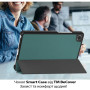 Чохол до планшета BeCover Smart Case Lenovo Tab One / Tab K9 8.7" 2025 (TB305XU/FU) Dark Green (713746) Чохол до планшета BeCover Smart Case Lenovo Tab One / Tab K9 8.7" 2025 (TB305XU/FU) Dark Green (713746)