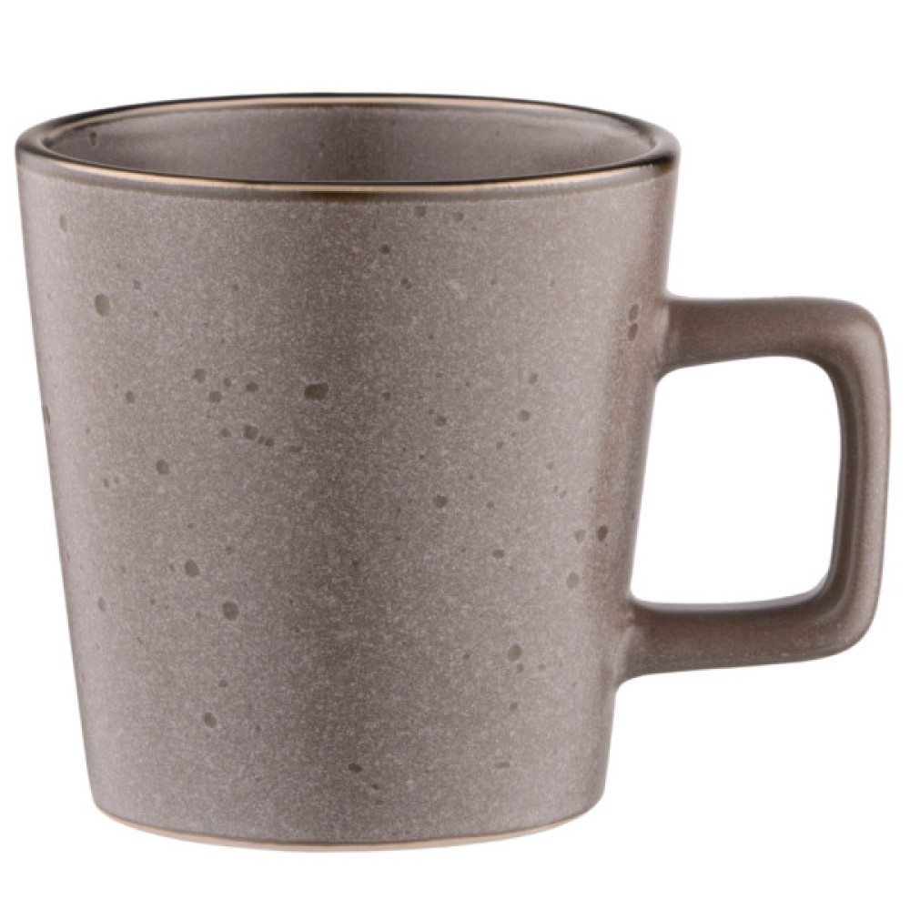 Чашка Ardesto Fasano, 310мл, кераміка, сіро-коричневий (AR0431GB)