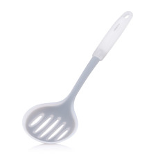 Шумовка ARDESTO Fresh, 31.8см, силікон, пластик, сірий (AR1609G)