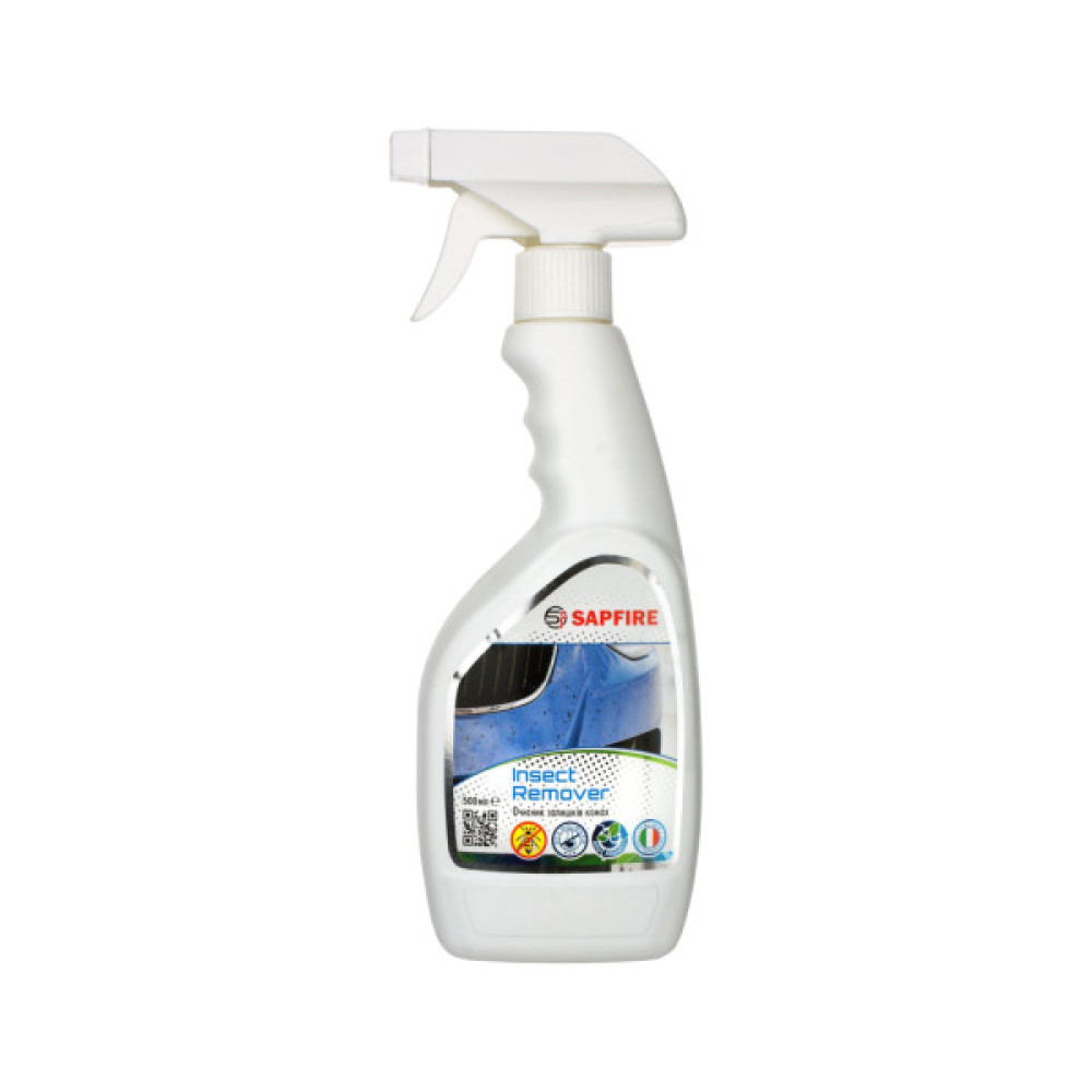 Автомобільний очисник SAPFIRE Очищувач залишків комах Insect Remover 500 мл (750554)