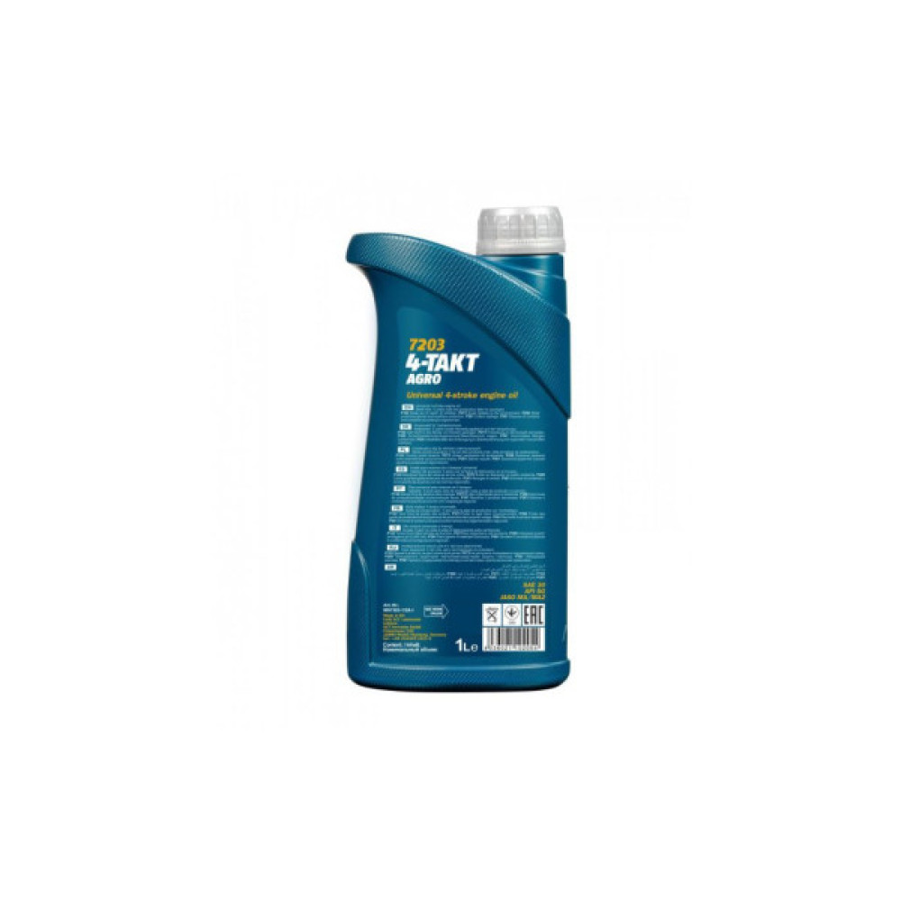 Моторна олива Mannol 4-TAKT AGRO 1л SAE 30 (MN7203-1)