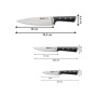 Набір ножів Tefal Ice Force 3 предмети (K2323S74) Набір ножів Tefal Ice Force 3 предмети (K2323S74)