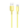 Дата кабель USB 2.0 AM to USB-C 1.0m soft silicone yellow ColorWay (CW-CBUC043-Y) Дата кабель USB 2.0 AM to USB-C 1.0m soft silicone yellow ColorWay (CW-CBUC043-Y)