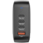 Зарядний пристрій Verbatim MiniGaN 165 W 4 ports (3xUSB-C/1xUSB-A) (32216)