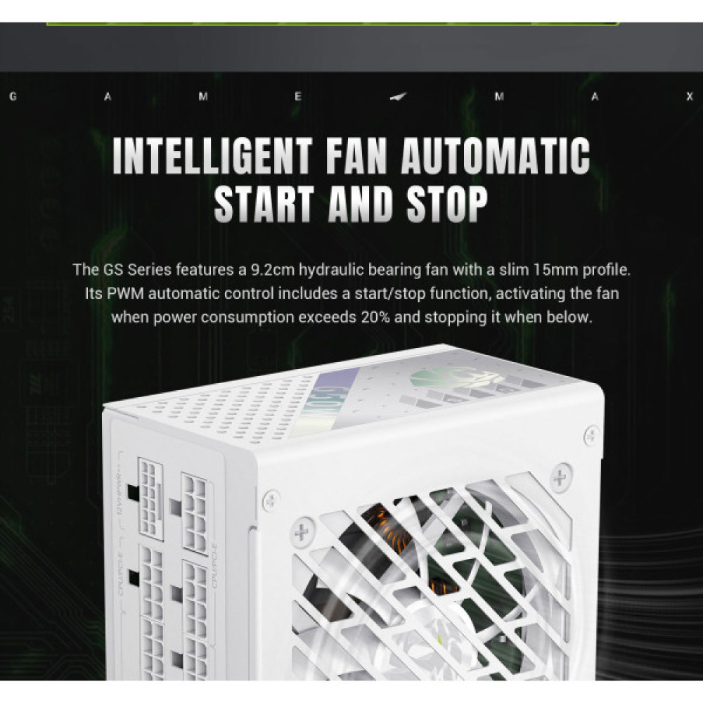 GAMEMAX GS 650G WH V25