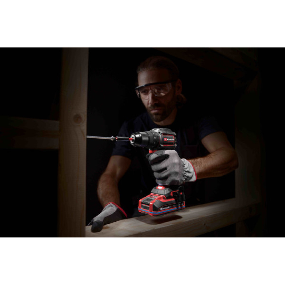 Шуруповерт Einhell Professional, TP-CD 18/50-C Li-i BL - Solo, 18V, 50Нм, 0-500·0-2000об/хв, LED, 0.99кг, (без АКБ (4514400)