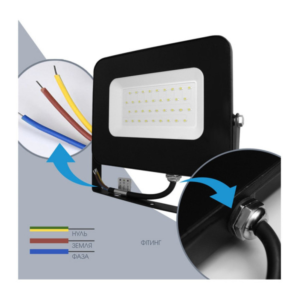 Прожектор ELM Matrix M- 20- 41 6500 (26-0038)