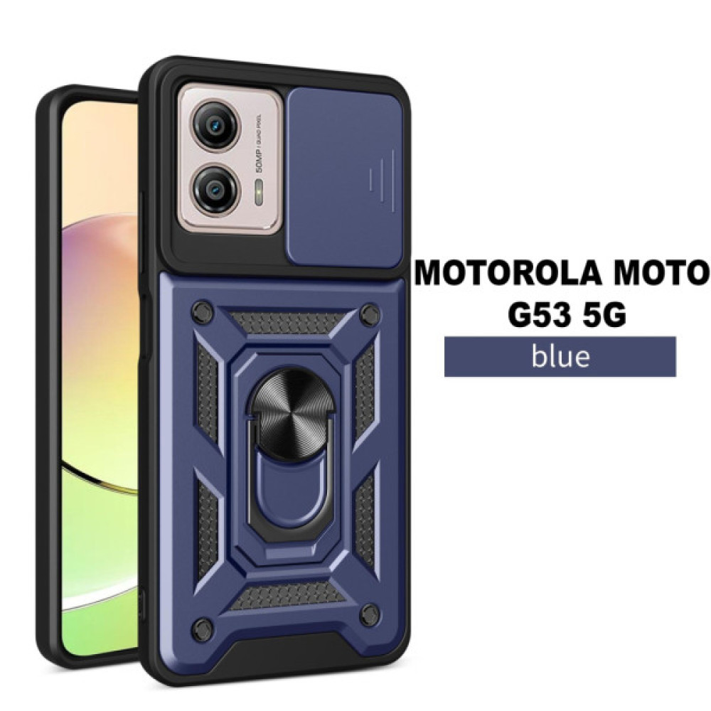 Чохол до мобільного телефона BeCover Military Motorola Moto G53 5G Blue (709985) Чохол до мобільного телефона BeCover Military Motorola Moto G53 5G Blue (709985)