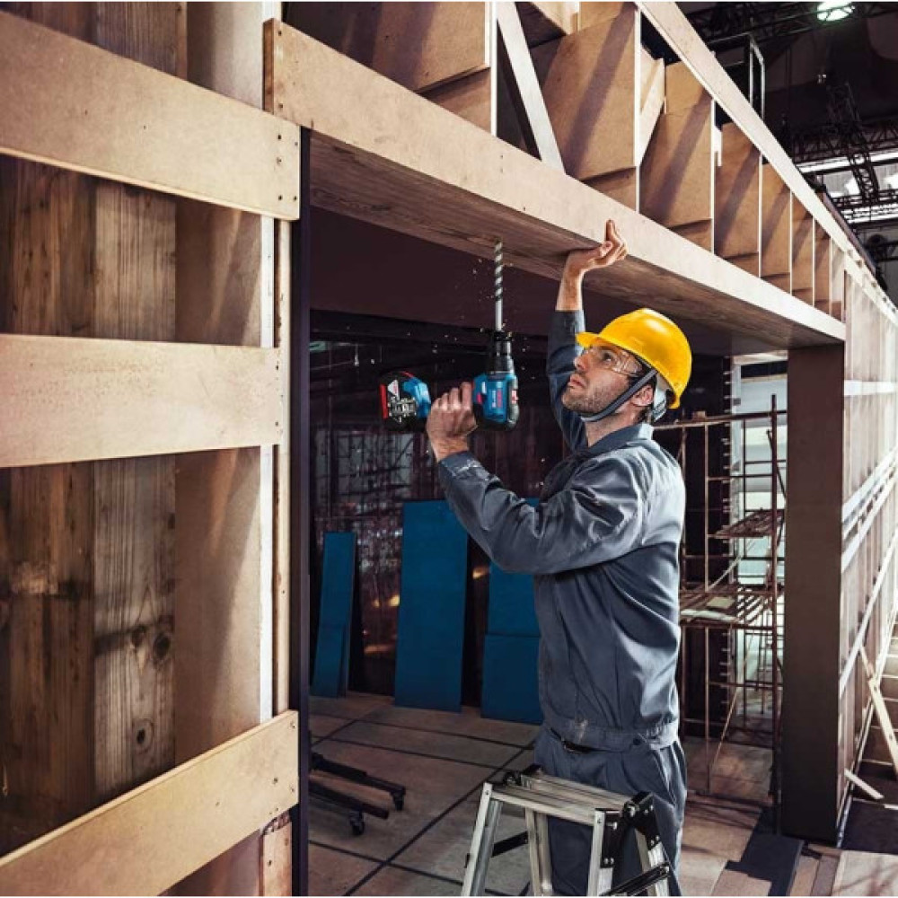 Шурупокрут-дриль ударний акумуляторний Bosch Professional GSB 18 V-50 18V2х2.0А·год 28·50Нм 460-1800об·хв 1.1кг кейс L-Case