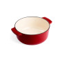 Каструля KitchenAid чавунна з кришкою 5,2 л Червона (CC006060-001) Каструля KitchenAid чавунна з кришкою 5,2 л Червона (CC006060-001)