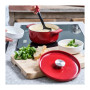 Каструля KitchenAid чавунна з кришкою 5,2 л Червона (CC006060-001) Каструля KitchenAid чавунна з кришкою 5,2 л Червона (CC006060-001)
