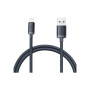 Дата кабель USB 2.0 AM to Lightning 1.2m 2.4A black Baseus (CAJY000001) Дата кабель USB 2.0 AM to Lightning 1.2m 2.4A black Baseus (CAJY000001)