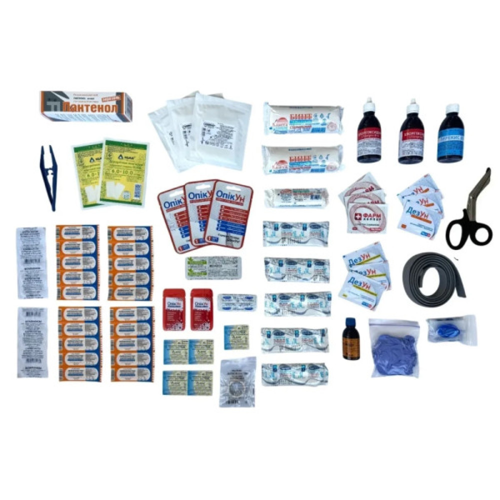 Автомобільна аптечка Poputchik 02-096-М