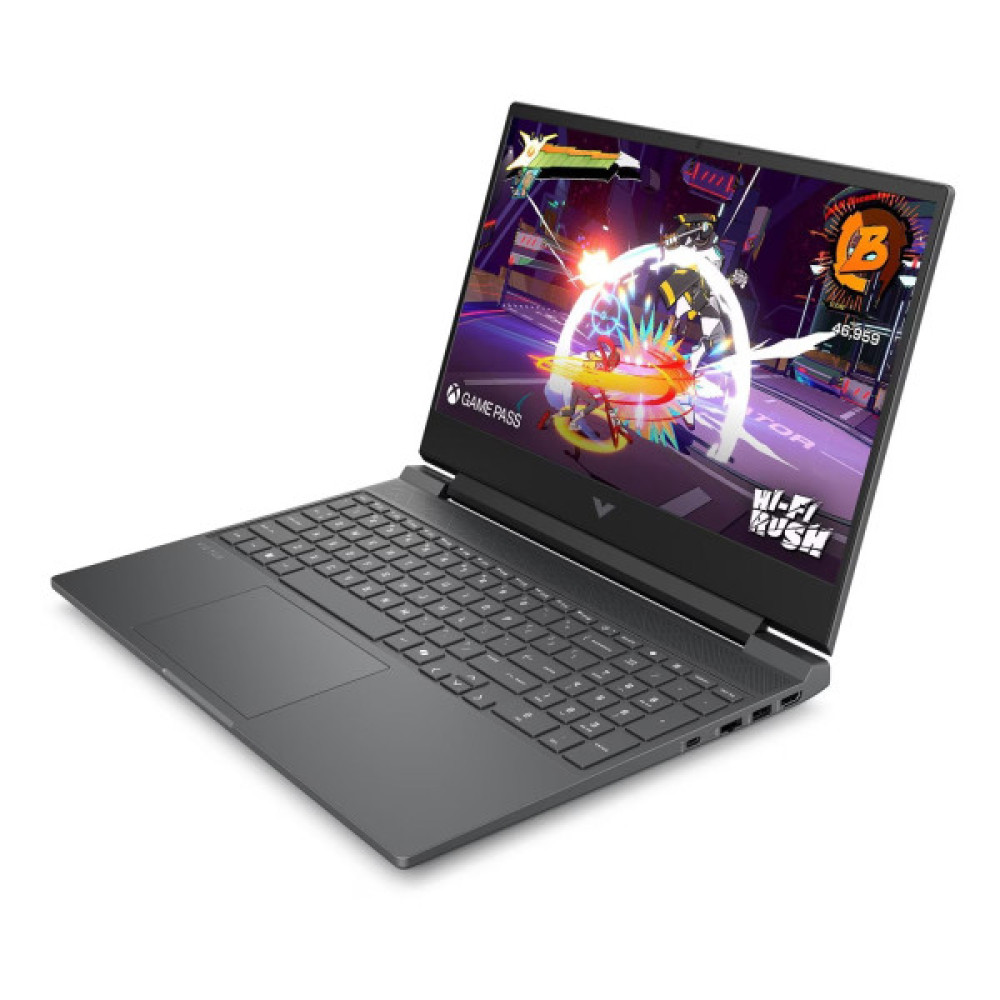 Ноутбук HP Victus 15-fa2084ua 15.6" FHD IPS AG, Intel 7-240H, 24GB, F1TB, NVD3050-6, DOS, сірий