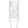 Зарядний пристрій Sigma 2xUSB-C PD65W + 1xUSB QC3.0 GaN X-power PS65-01 white (4827798637715)