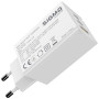 Зарядний пристрій Sigma 2xUSB-C PD65W + 1xUSB QC3.0 GaN X-power PS65-01 white (4827798637715)