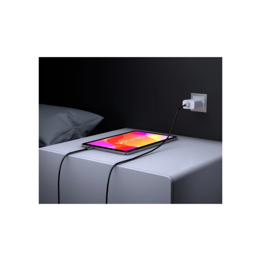 Зарядний пристрій Pixus 1xUSB-C PD20W GaN (4897058532555)